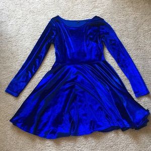 Gorgeous velvet skater dress